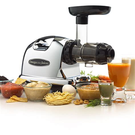 omega j8006 nutrition center juicer black and chrome best price|omega masticating juicer costco.